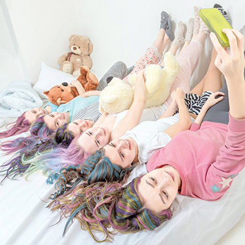 10 boja Privremeni svijetli set češlja za kosu- 8 9 10 11 12 godišnja djevojka rođendanski pokloni