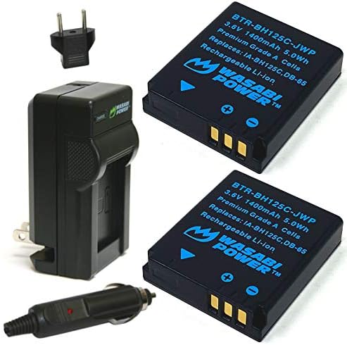 Wasabi Električna baterija i punjač za Samsung IA-BH125C i Samsung HMX-R10