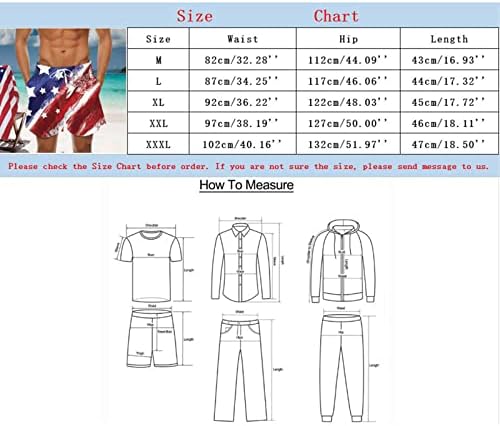 Plus size Swim trunks Muške 3D zastava Print Big i visoki ljetni atletski plićači kratke hlače