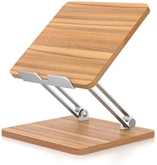 Xmtxzym univerzalni drveni stolni stol za tablet od metala Podesivi sklopivi držač