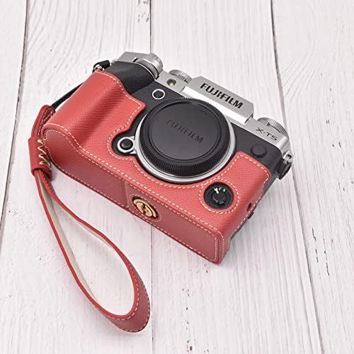 MUZIRI KINOKOO zaštitna futrola kompatibilna za Fuji XT5 / X-T5 kameru - PU kožna futrola za pola