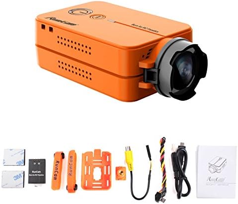 RunCam 2 FPV kamera 1080p60fps Ultra HD Mini WiFi Sportska akciona Video Kamera, narandžasta