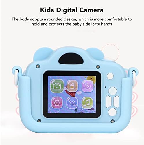 Dječja kamera, plava slatka crtana mini djeca kamera za putovanja