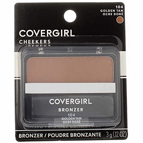 Cover Girl Cheekers Brnzr Gold Tan .12 Oz