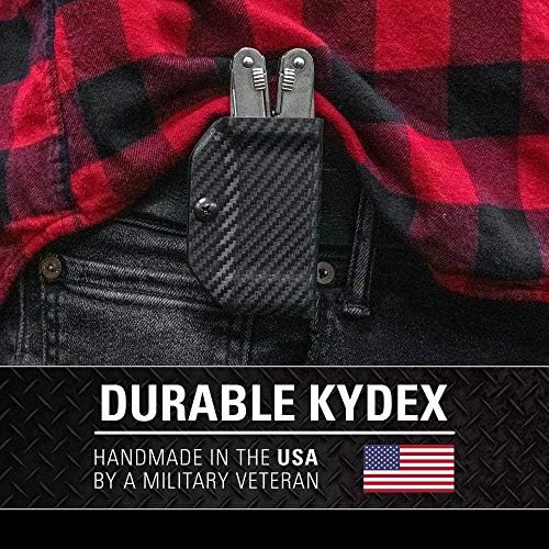Clip & amp; Carry Kydex višenamenski omotač za Victorinox Spirit-proizveden u SAD futrola sa više držača