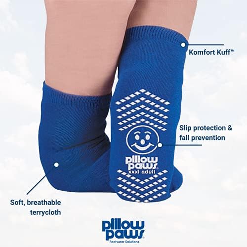 Barijatrijska kraljevska plava papuča čarapa pakovanje od 2