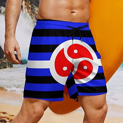 BDSM zastave Muška kupaca sa kompresijom obloge Stretch Horts za surfanje kupaćim kostim kupaćim