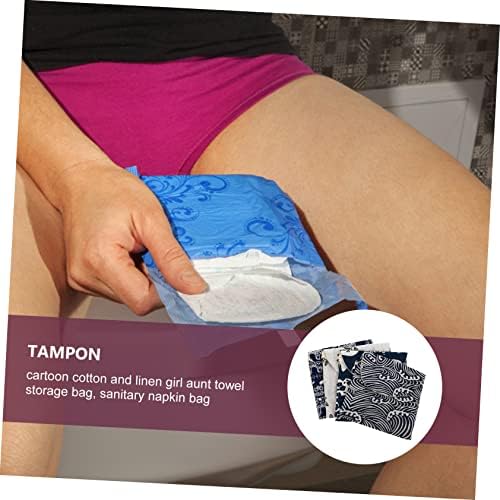 Couleved 4pcs tentni ručnik za pohranu za pohranu toaletnici za žene kovanice za žene kozmetičke
