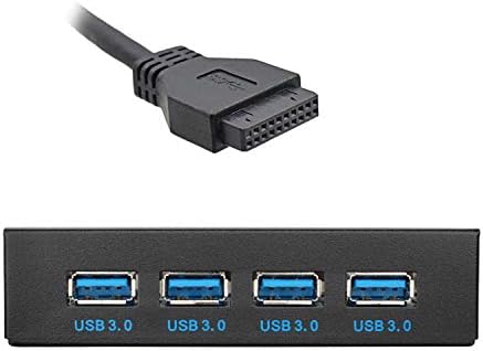 CY USB 3.0 HUB 4 portove prednje ploče za matičnu ploču 20pin adapter sa SATA kablom za napajanje za 3,5 disketa