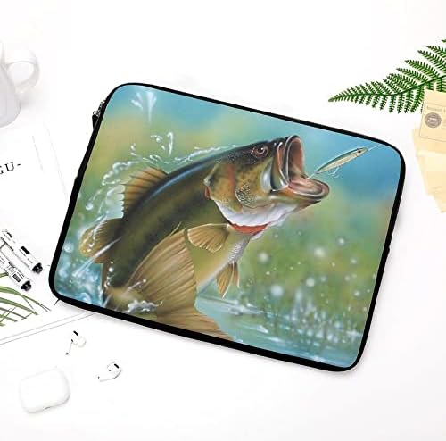 Bass ribolovni laptop poklopac zaštitne laptopske torbe za laptop torba za torbu za nošenje muškaraca