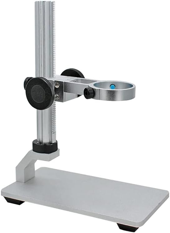 Mikroskop Aluminijumska legura za podizanje spuštanja stepeni mikroskopski stoni držač za USB stalak