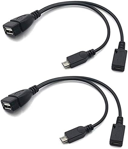 AuviPal 2-u-1 Micro USB na USB Adapter za Fire Stick, Playstation Classic i više-2 paket