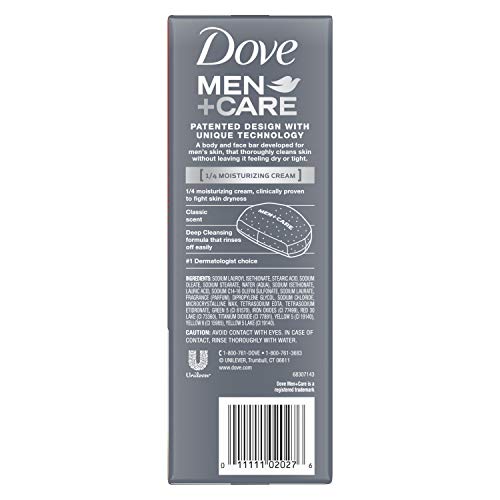 Dove Men+Care muški sapun za Bar više hidratantni od sapuna za Bar Deep Clean efikasno ispire bakterije, hrani