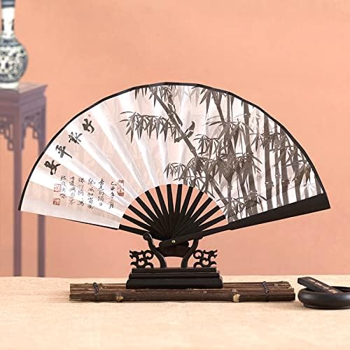 Egazs obnaljni ventilatorski ventilator kineski stil 8 inčni drevni stil muški i ženski ventilator