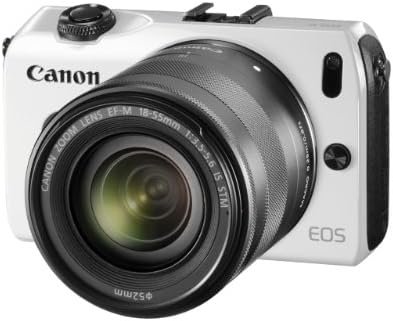 Canon zrcalno izmjenjiva objektiv kamere kamere EF-M / EOS M KIT 18-55 mm F3.5-5.6 IS STM dolazi s bijelim