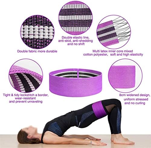 JGQGB opseg otpora Elastična otpornost opseg kuka Kružna ekspander Yoga teretana i fitnes guma