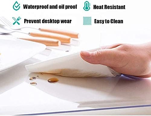 Liudingding-Zheyangwang 3 mm Jaka prozirna plastična pokrivača stola može se obrisati PVC vodootporni