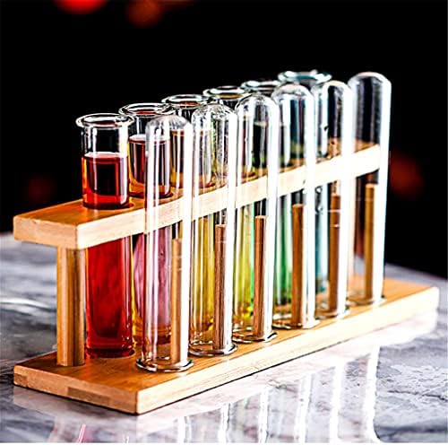 CUJUX 6 kom epruveta koktel stakleni stalak za Bar KTV Home Party Shot Glass čaša za molekularnu gastronomiju