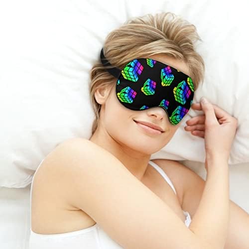 Čarobna kravata Dye Logo Logo za spavanje maska ​​za oči sjenila za oči s podesivim kaišem za povezivanje