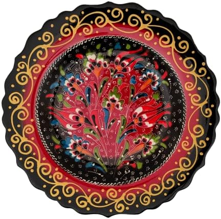 Ayennur Turkish Dekorativna ploča 9.85 Handmade keramički ukras za dom i uredski zidni dekor