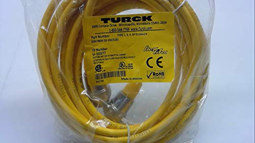 TURCK RSM RKM 50-5M / S101 ravni ženski konektor, FLEXLIFE-20 / C-TRACK High FLEX kabl, ravni muški konektor,