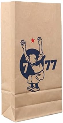 Moulinsart reciklirana kraft papirnasta torba Tintin 7 do 77 godina 34x18x8cm