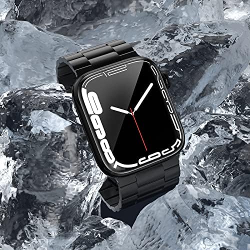FitLink Metal Band Kompatibilan je za Apple Watch seriju 8 7 6 5 4 3 2 1 SE Apple Gledajte ultra, nehrđajući čelik