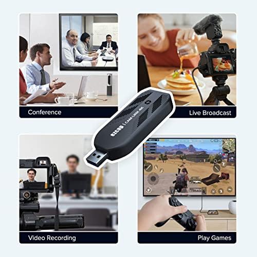 Cam Link 4K, eksterna kartica za snimanje kamere, 4k30/1080p120 za Streaming i snimanje putem DSLR - a,