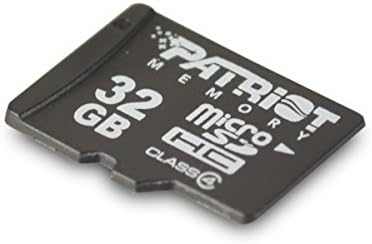 Patriot 32GB klase 4 Micro SDHC sa SD Adapter za Smartphone & amp; kamera-PSF32GMCSDHC43P