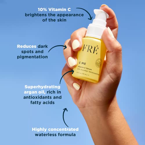 Fre skincare Vitamin C Serum za lice, Anti Aging Brightening Serum za sve tipove kože-10% Serum vitamina