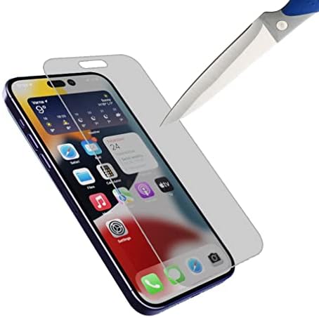Štit [3-pakovanje] Zaštita ekrana za privatnost kompatibilna sa iPhoneom 14 Pro Max [kaljeno staklo] [Anti Spy]
