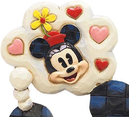 Enesco Disney Tradicije Jim Shore Mickey Mouse sa Minnie Love Misli FIGURINE, 6,89 inča, višebojna