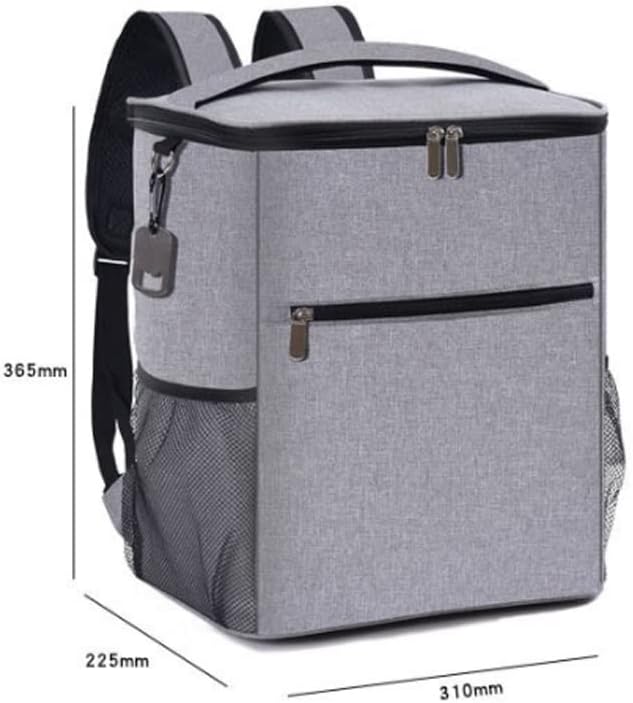 FSYSM kapacitet Ice Bag Cooler ruksak Prijenosna termo torba za muškarce i žene frižider piknik