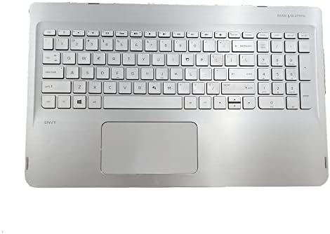 LTPRPTS Zamjena Laptop gornji dio Palmrest pozadinskim osvjetljenjem tastatura Skupština deo za HP Envy 15-w113cl