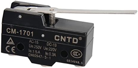 10 komada CM-1701 sigurnosni vodootporni 10a 250V minijaturni mikro granični prekidač