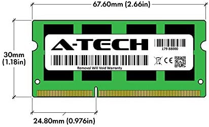A-TECH 8GB memorija Ram za Dell Vostro 14 3000 3468 - DDR3L 1600MHz PC3-12800 Non ECC SO-DIMM 2RX8 1.35V - Pojedinačni