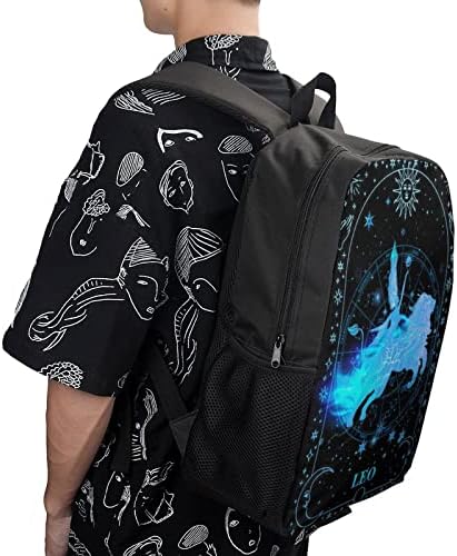 17in Leo horoskopski znak sa konzervelacijom tiskani putni ruksak casual backpack lagana lato