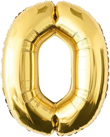 Nuolux 40 inčni balon od zlatne folije, jumbo broj 70. balon za festival rođendan godišnjica Dekoracije za