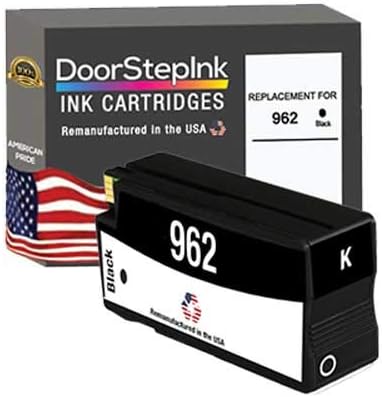 DoorStepInk prerađen u SAD-u zamena kertridža sa mastilom za HP 962 Crna za štampače HP Officejet