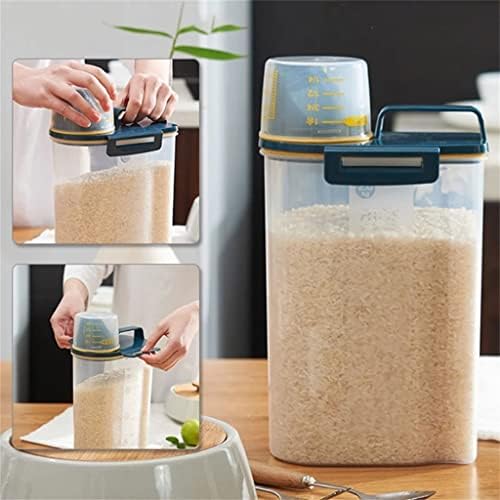 JAHH kuhinja Grain šećer brašno skladište brašna Jar boca transparentan sa mjernom čašom posuda