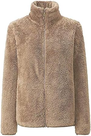 NOKMOPO ženska Puffer jakna Moda Casual dvostrani baršun jesen zima Dugi rukav sa patentnim