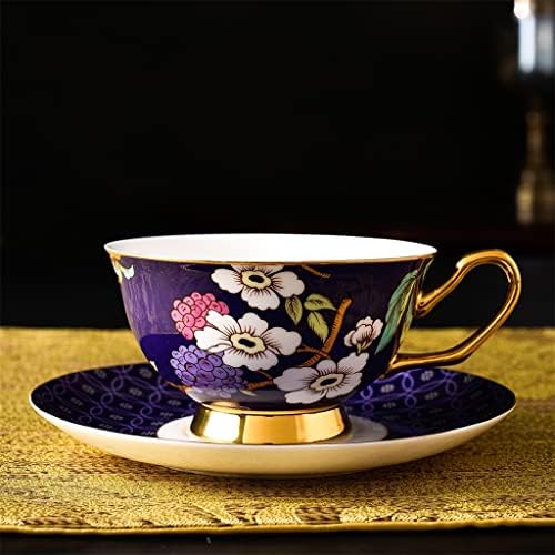 Fuikz Exquisite europski stil kafe odijelo keramički čaj set popodnevni čajni kost Kina Chine Cup