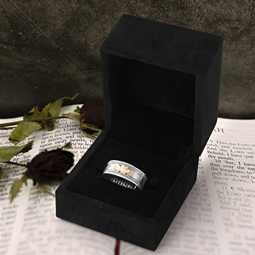 DEZONE Feng Shui Pixiu Mantra prsten 990 srebro, podesiva veličina 8-11,budistički prsten za sreću,