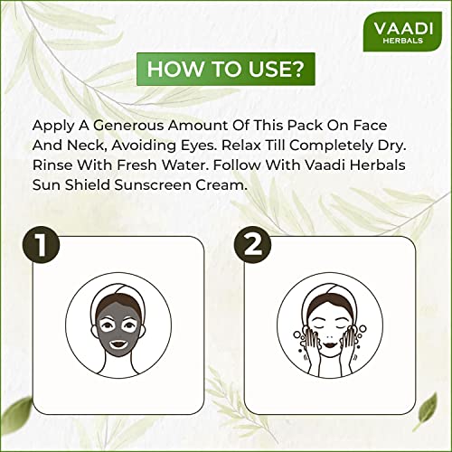 Vaadi Herbals Anti-acne neem pakovanje lica sa Klinčićem i kurkumom-biljno pakovanje lica - sve prirodno - bez