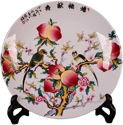 20cm Jingdezhen keramička dekorativna ploča nova kineska kućna porculanska ploča Životni ukras