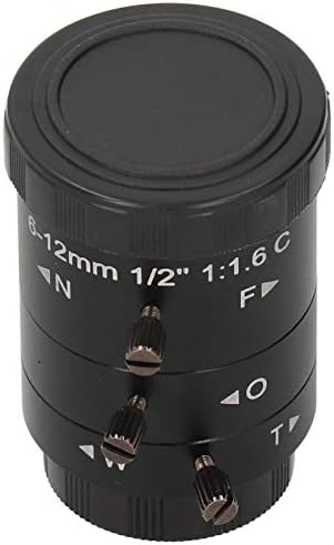 3MP 6‑12mm ručno sočivo kamere, C-Mount objektiv visoke definicije Zum za objektiv Industrijska sočiva
