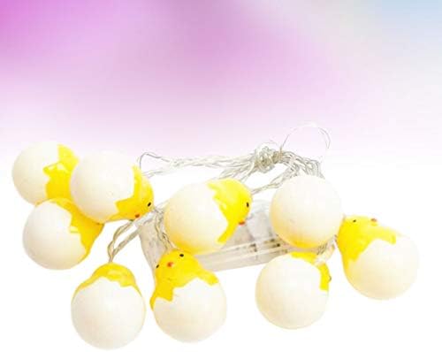 Aboofan Egg Chick žičana svjetla LED dekorativna pileća svjetla unutrašnja bajkovita svjetla viseća lampa na