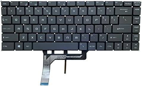 Zamjenska tastatura za MSI GS65: laptop tastatura sa pozadinskim osvjetljenjem za GS65VR PS63 GF63