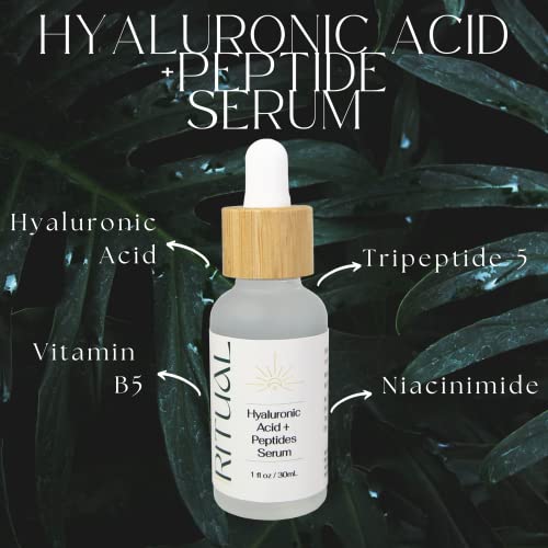 Ritualna Njega kože hijaluronska kiselina + peptidni Serum - bez ulja, hijaluronska kiselina,