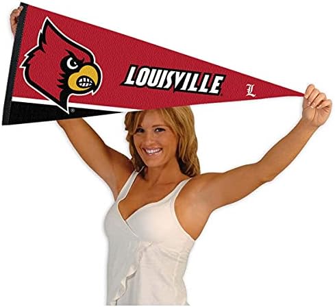Louisville Cardinals Zastavica U Punoj Veličini Filc
